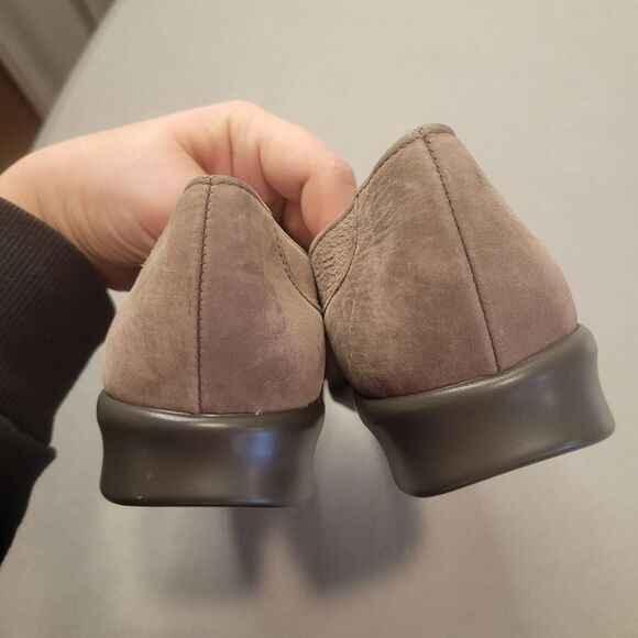 SAS Petra Lace up Loafer Moccasin Shoes Brown Size 8.5 M Leather - Picture 4 of 5